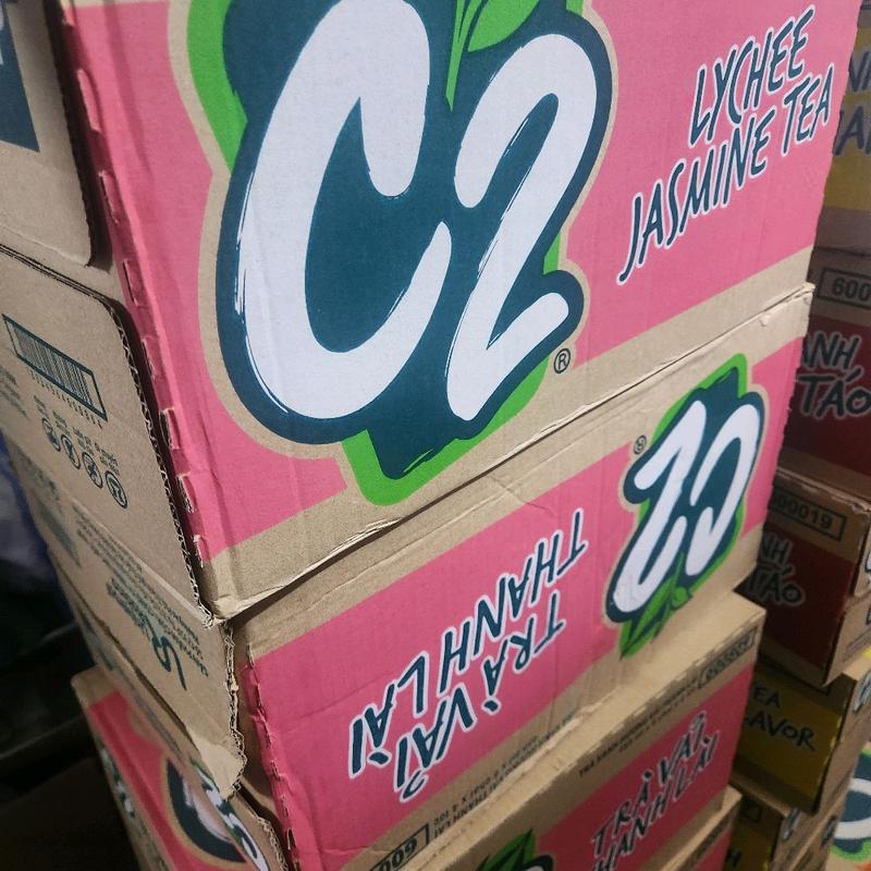 Trà Vải C2 455ml thùng 24 chai date mới 0