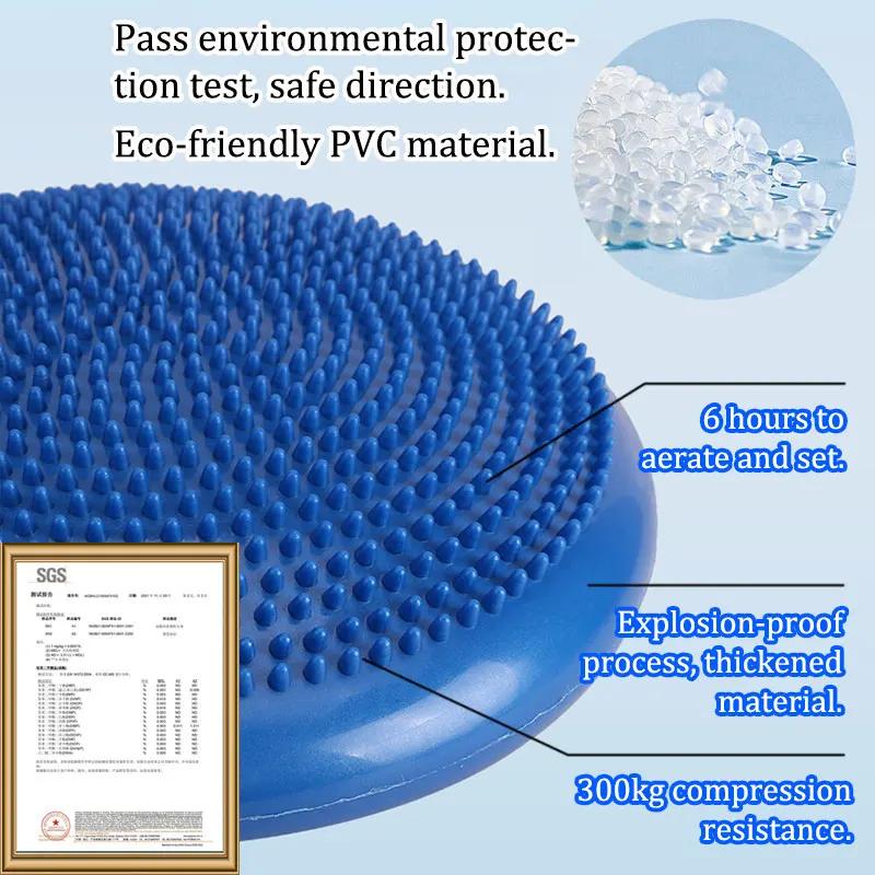 Product Introduction of Children Inflatable Sensory Cushion Sports Toys Stepping Balance Stones Training Massage Ball PVC Sensorial Autismo Social Games 25