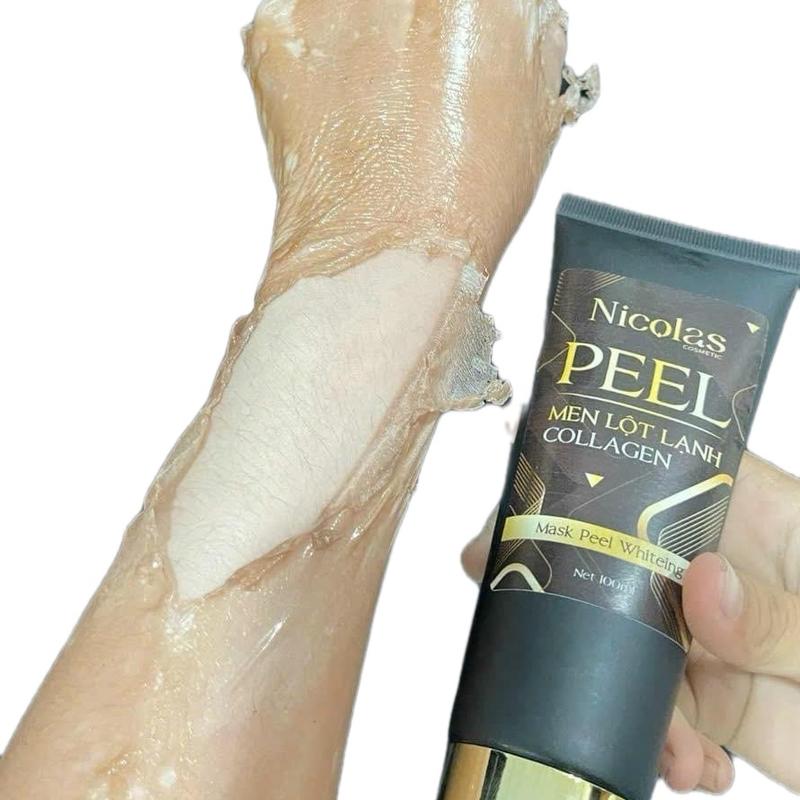 Kem Peel Men Lột Lạnh Nicolas [không hôi, không rát] dành cho da mặt và body - Handmade Cosmetics Skincare