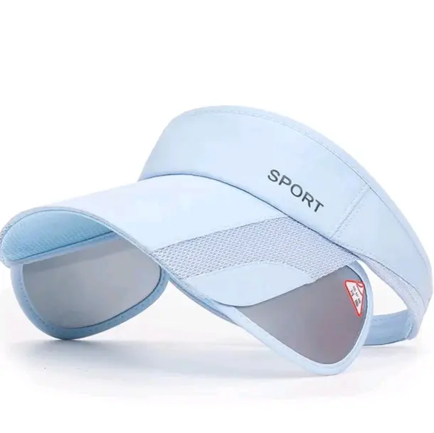 topi golf wanita anti uv topi olahraga biru krem abu sport Memancing Silver Summer Berlari