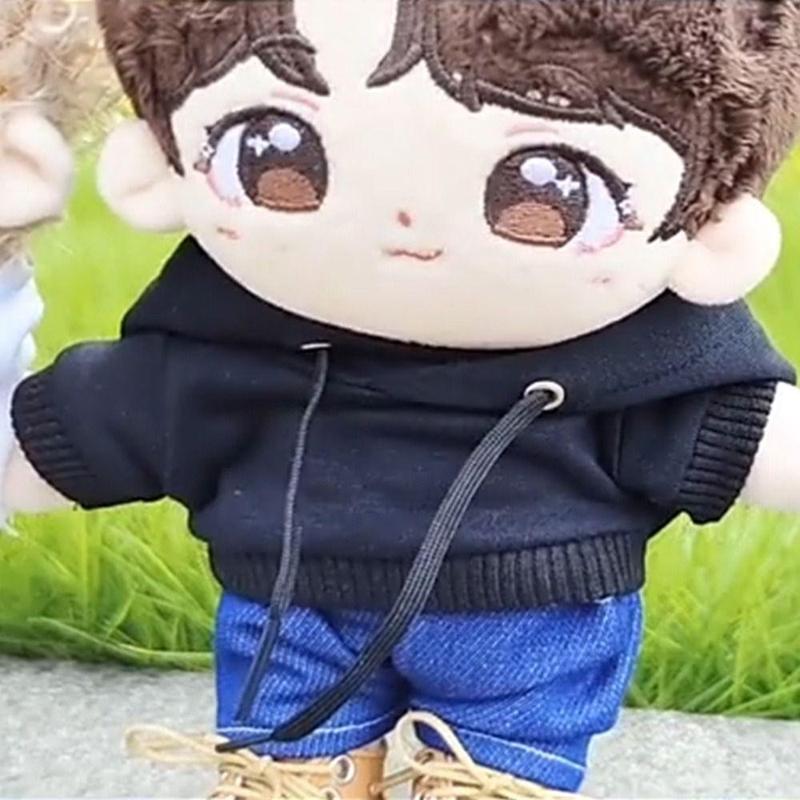 Product Introduction of Hoodie L a B u B u Handmade untuk Boneka Kapas 15cm/20cm, Sweatshirt Outfit Fashion, Top untuk Boneka BJD 1/11 1/12 OB11, 10cm 15cm 20cm 5