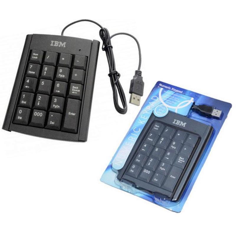 IBM 19 keys Universal Mini USB Numeric Keypad Number Keyboard for Laptop computer PC