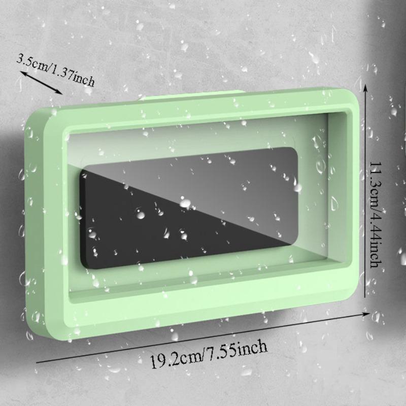 Product Introduction of 360-Degree Rotatable Smartphone Stand, Waterproof Shower Cellphone Holder, Wall Mounted Phone Holder for Bathroom, Kitchen & Home, Smartphone Accessories 12