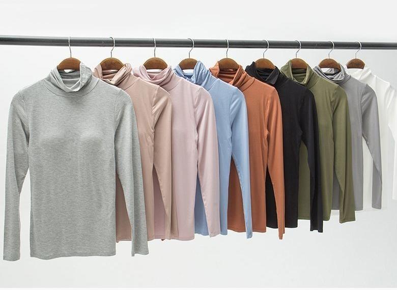 Product Introduction of Modal Women's Turtleneck Long-sleeved Bottoming Shirt Autumn and Winter Integrated Thermal Underwear Clothes 8