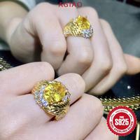 Gambar AGIAO Bratti Italia Menenun Bulu Emas Berukir Disikat Matahari Kuning Cahaya Cincin Mewah Untuk Wanita - Fanta, Dapat disesuaikan dari A.GIAO.ID Kab. Gresik 4 Tokopedia