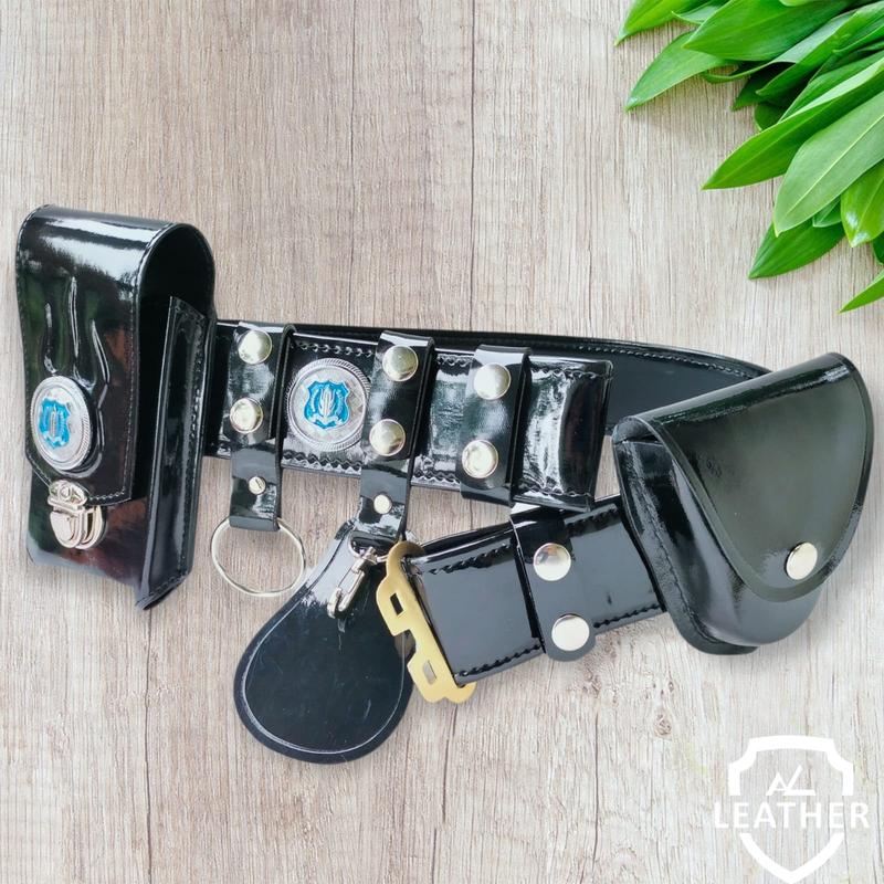 Product Introduction of SABUK SATPAM KOPEL SECURITY TERBARU FULL SET PAKAI DOMPET HP LOGO SECURITY (SATPAM) KULIT SINTETIS 9