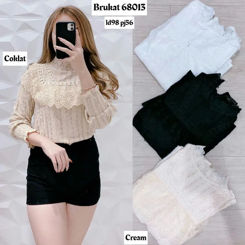 ATASAN BLOUSE BRUKAT 68013 BKK NC 0
