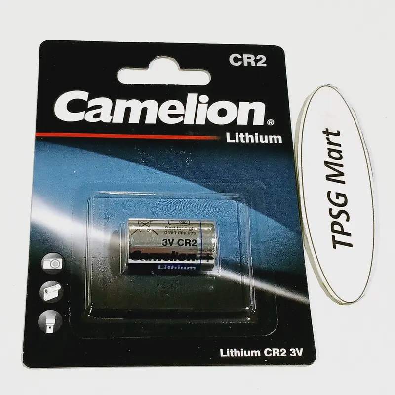 Pin CR2 - 3V / Pin Battery Flash Camelion Lithium chính hãng (Battery Photo Camera Flash) 0