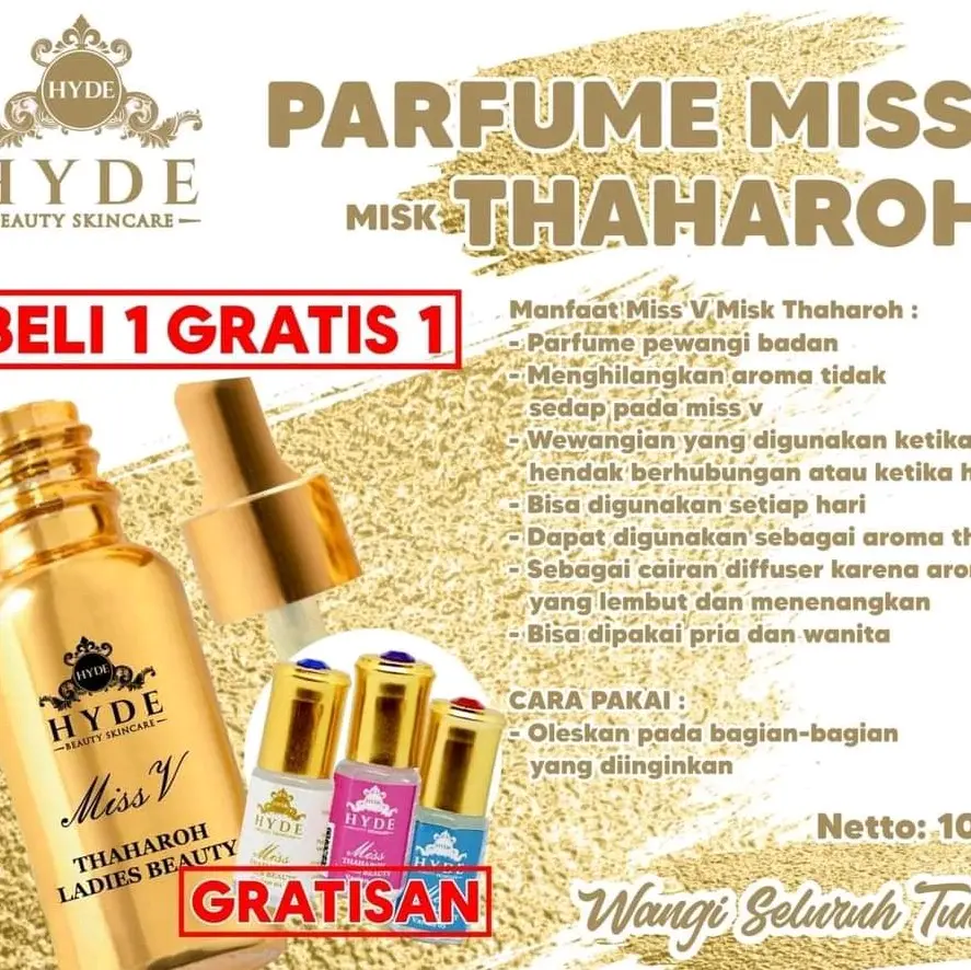 PARFUM MISS V THAHARAH HYDE BEAUTY SKINCARE