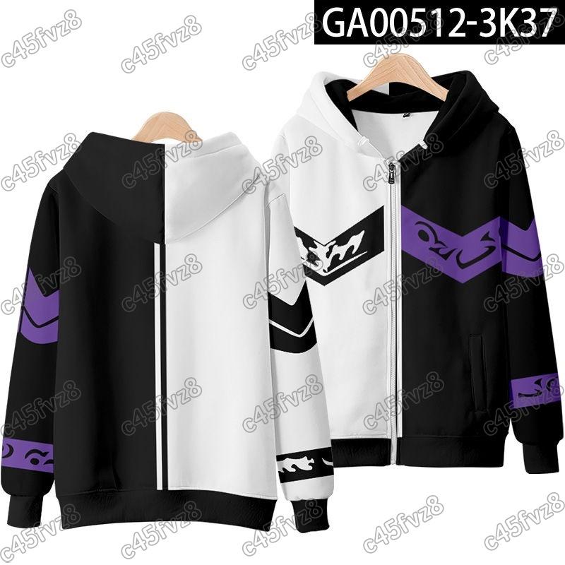 Áo Hoodie Nam Thiết Kế Kamen Rider W Joker Decade In 3D Thích Hợp Cho Trẻ Em Nam Và Nữ Thời Trang Thu Đông Áo Hoodie Anime Áo Khoác Áo Khoác Có Khóa Kéo Dài Tay Áo Khoác