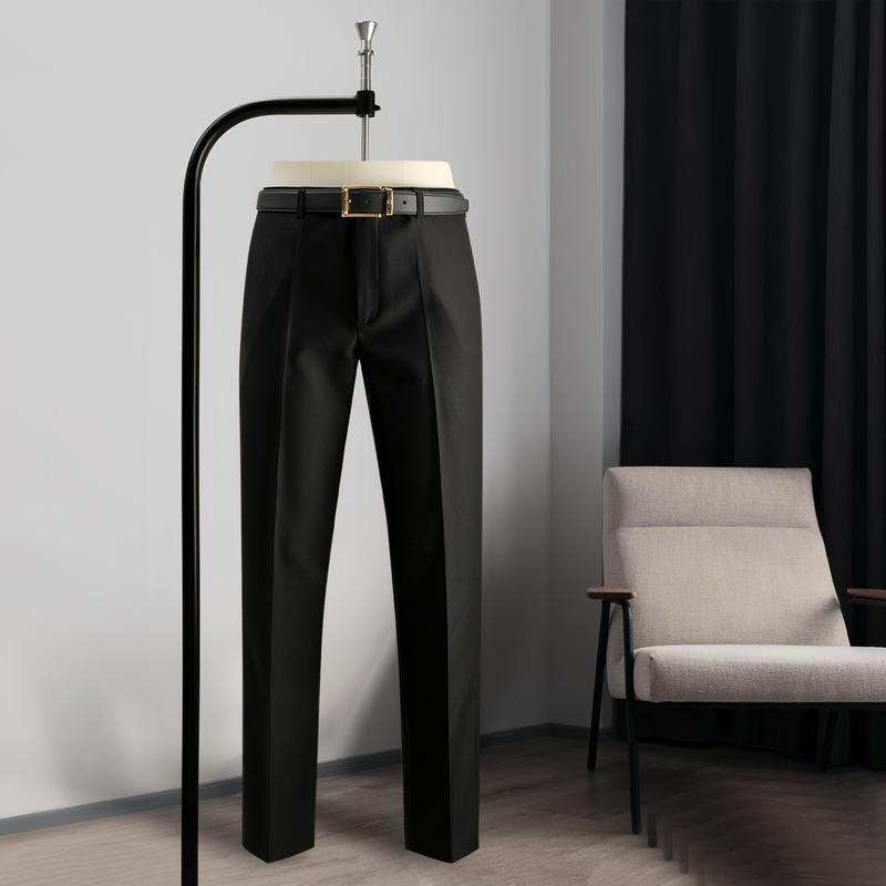 QUẦN ÂU MÀU ĐEN CHÁT LIỆU CAO CẤP DÀNH CHO NAM, THẤM HÚT TỐT LUXURY