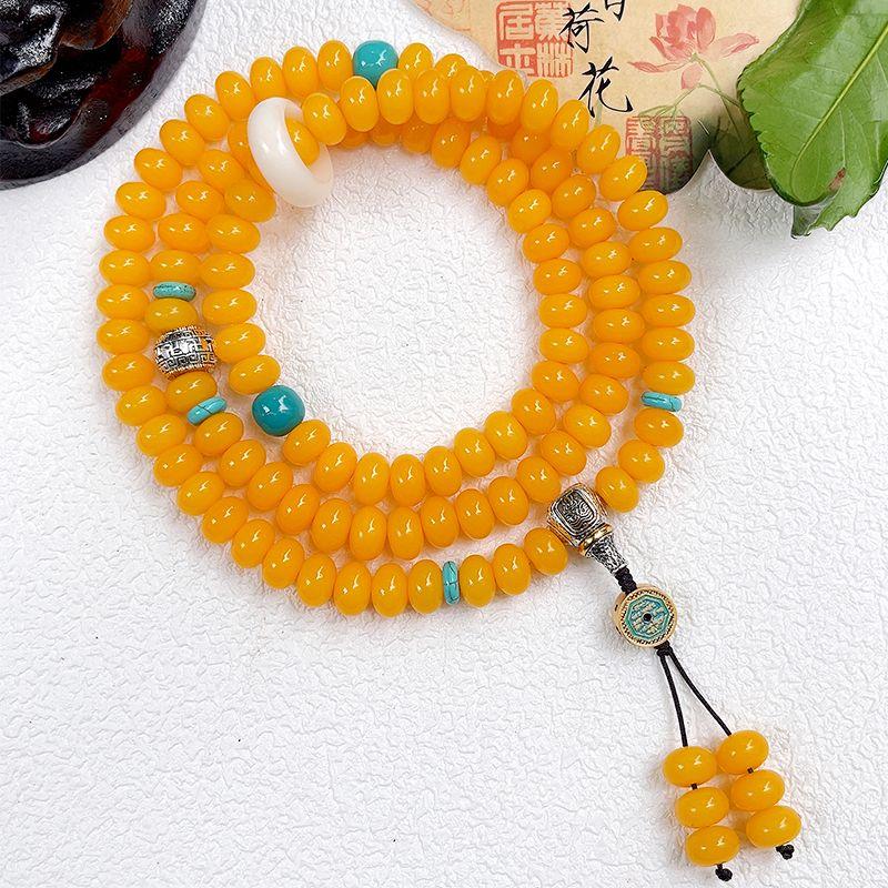 Vòng Tay Bồ Đề, Qingyun Moyu 108, 108 Người Sưu Tập, Chuỗi Mân Côi Cầm Tay Vòng Cổ Cổ Yếm Hanfu, Đồ Trang Trí Phong Cách Quốc Gia, Thích Hợp Cho Nam Và Nữ 2