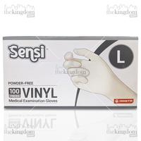 Gambar Sensi Vinyl Disposable PF Clear Gloves Sarung Tangan Vinil Powder Free Glove - Large /40, Plastik dari The Kingdom Shop Kota Administrasi Jakarta Utara 3 Tokopedia