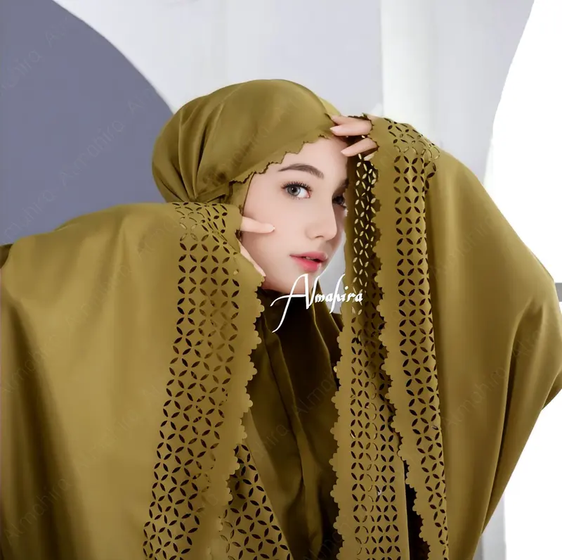 Mukena Dewasa Shakila Laser Cut Premium Mewah 2