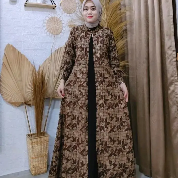 GAMIS BATIK/GAMIS PESAT/GAMIS TERBARU/GAMIS KEKINIAN 2
