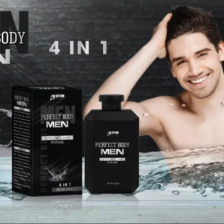Sữa tắm gội perfect body dành cho nam 4in 1  350ml Dưỡng Body