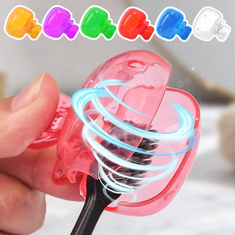 Mũ Che Đầu Bàn Chải Đánh Răng, Bảo Vệ Bàn Chải Đánh Răng, Cầm Tay, Thích Hợp Cho Du Lịch, Đi Bộ Đường Dài Và Cắm Trại, Hộp Bàn Chải Đánh Răng, 1 Cái 1