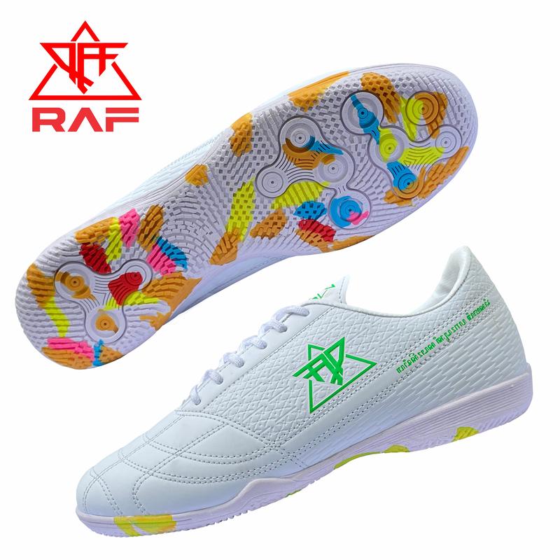 Sepatu Futsal RAF White Red XERACION ONE Dewasa" sepatufutsal c it Semua musim Pink sepatu  futsal sepatu futsal decit sepatu  futsal sepatu  ori 3