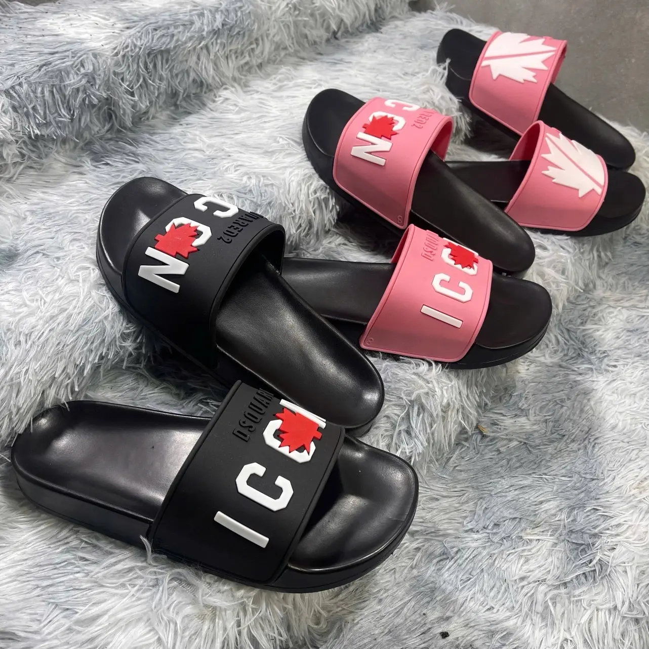 Dép ic lá quai cao su non, đế đúc size 38/43
