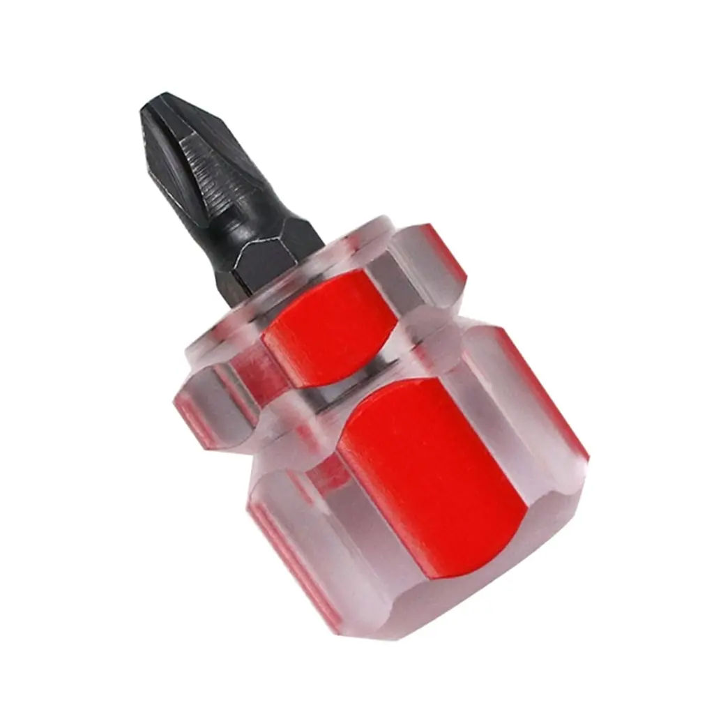 Dua-purpose Screwdriver Kit Set Mini Small Portable Radish Head Screw Driver Cross Ratchet Screwdriver Repair Tool