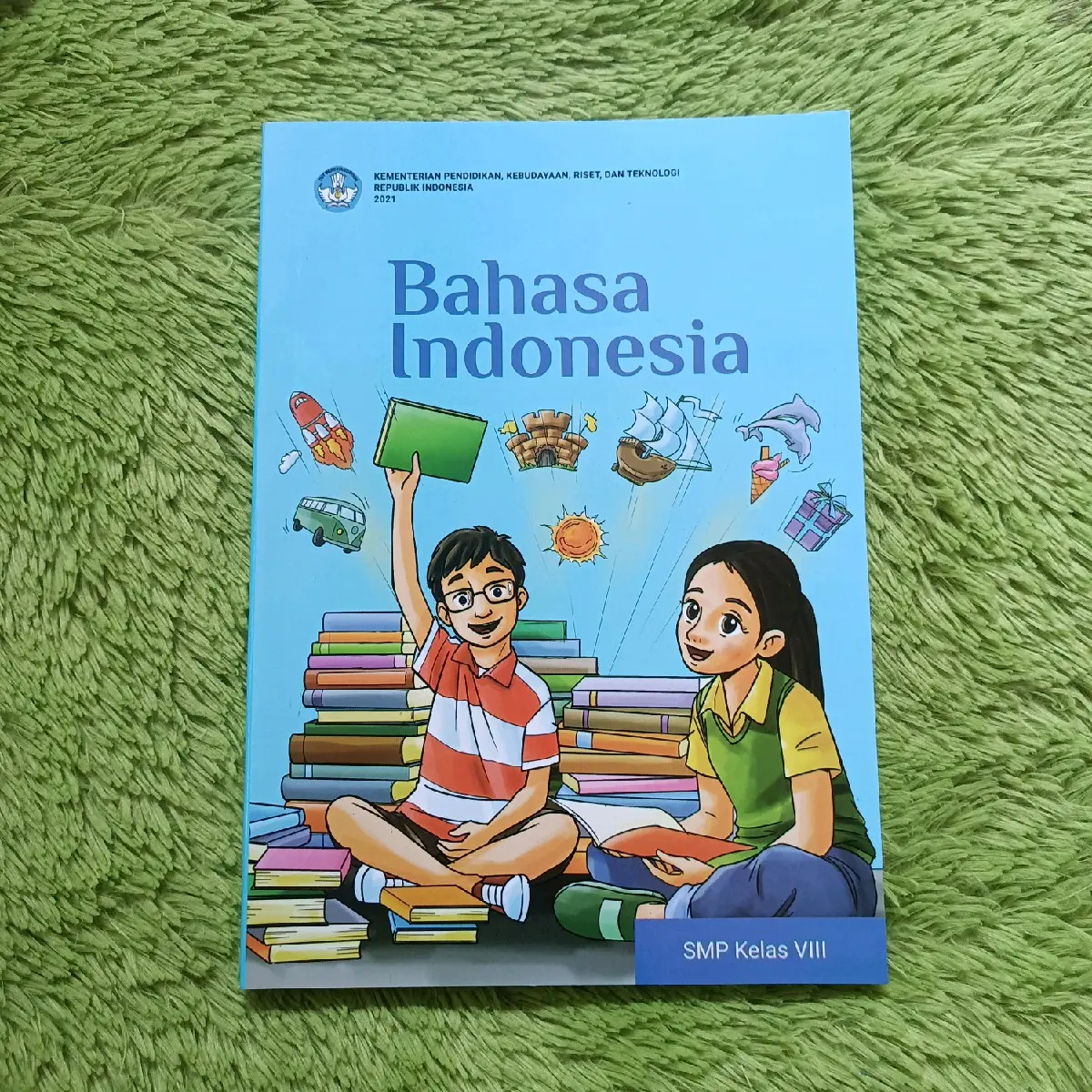 ORIGINAL BUKU BAHASA INDONESIA KELAS 8 SMP KURIKULUM MERDEKA