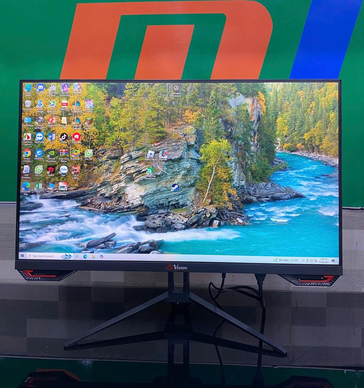 Màn hình văn phòng full viền fullHD 24inch AIVISON A243FV 100hz full new chính hãng BH 24 tháng 0