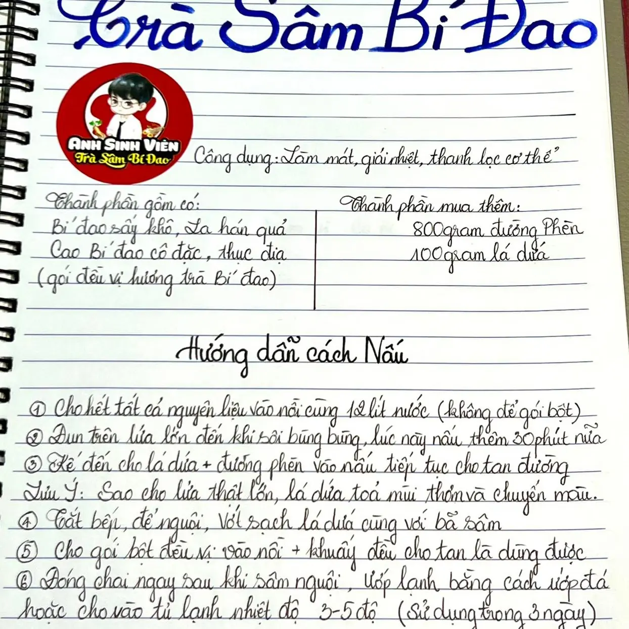 Sâm Bi Đao Anh Sinh Viên Combo 2 gói nguyên liệu Trà 1 set nấu 12 lít Nước Trà Tea Chè | BigBuy360 - bigbuy360.vn Sâm Bi Đao Anh Sinh Viên Combo 2 gói nguyên liệu Trà 1 set nấu 12 lít Nước Trà Tea Chè | BigBuy360 - bigbuy360.vn