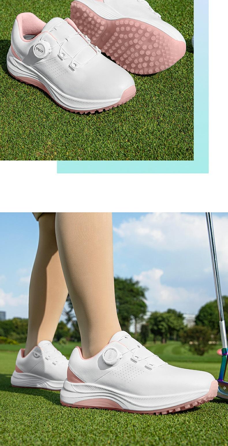 Product Introduction of [PGM] Summer Golf Women's Sneakers Women's Waterproof Knob Shoelace Height Increasing Non-Slip Women's Shoes Women's Sports Shoes Xz403 17