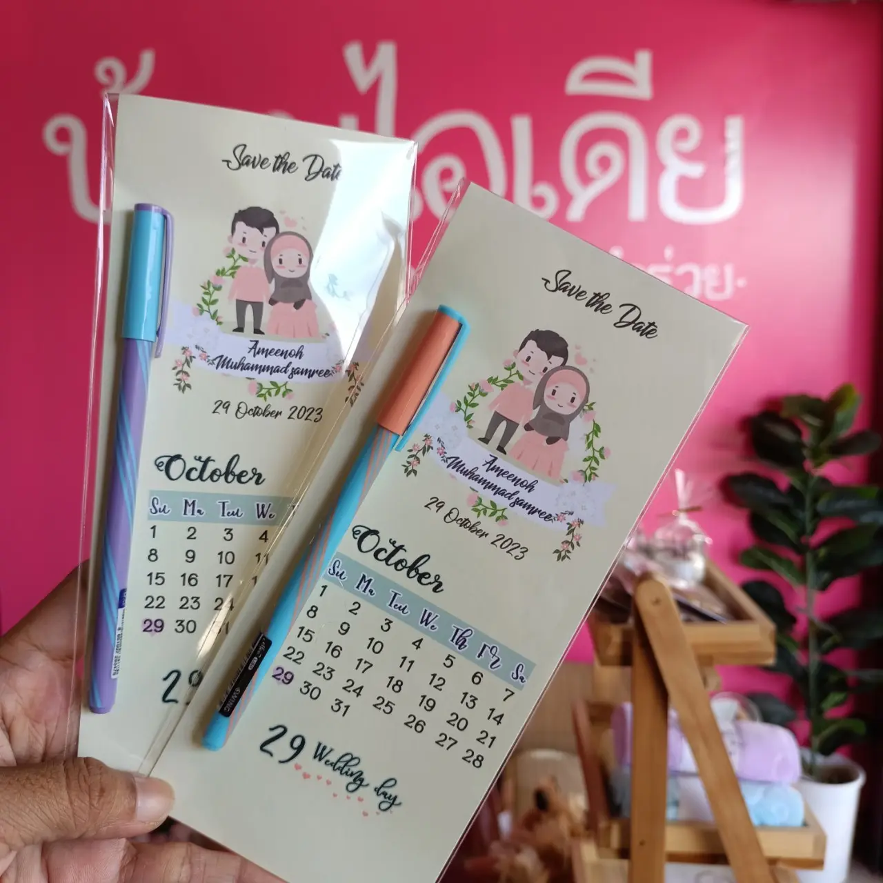 ปากกา 5บาท ของชำร่วย 50 ชิ้น ของที่ระลึก
