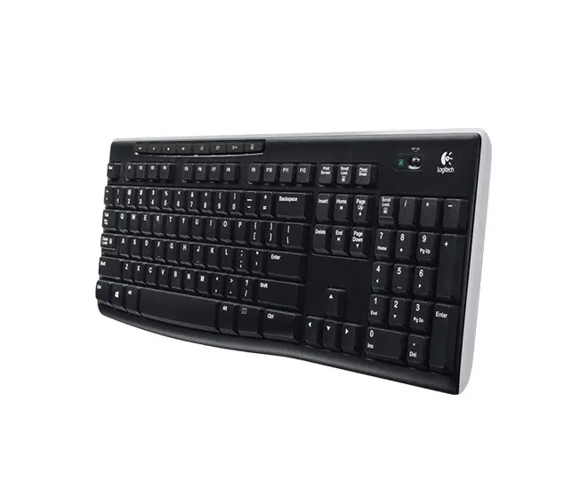Logitech K270 Wireless Keyboard Laptop Komputer  Mouse  Baterai Computer 1