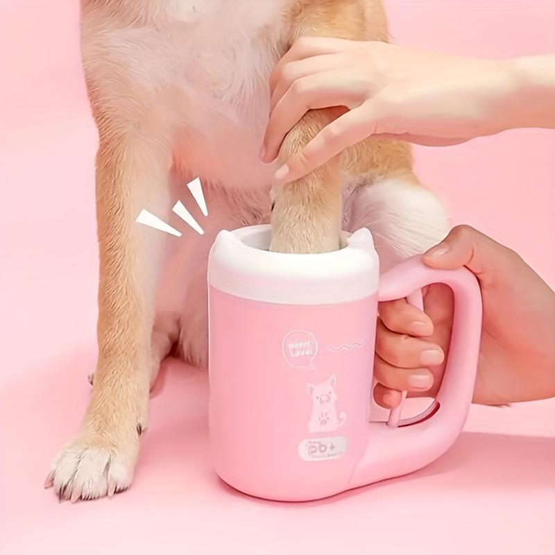 Dog foot washing cup best sale