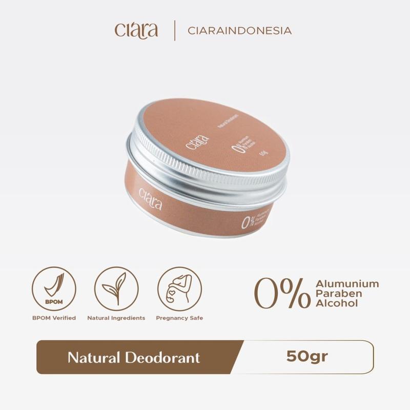 Product Introduction of Ciara Natural Body Deodorant 30g 3