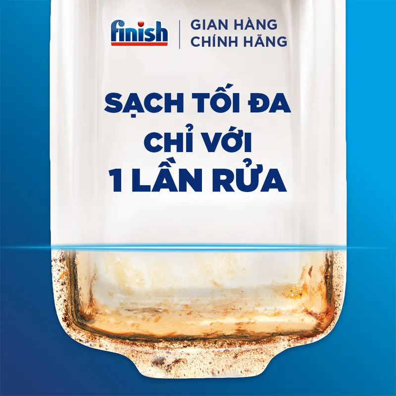 Viên Rửa Chén Bát Hương Chanh Finish Powerball Power Essential Lemon Sparkle - Dạng Thùng 100 viên siêu tiết kiệm 6