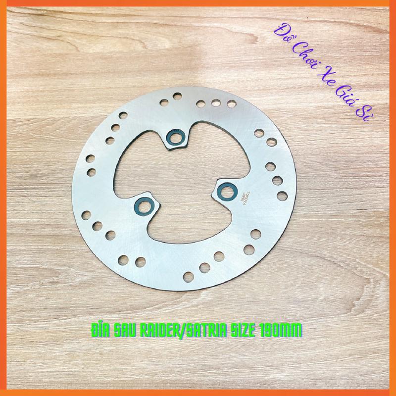 [ Giá Sỉ ] Đĩa Thắng Sau Raider/Satria Size 190mm >>> Lắp Như ZIN