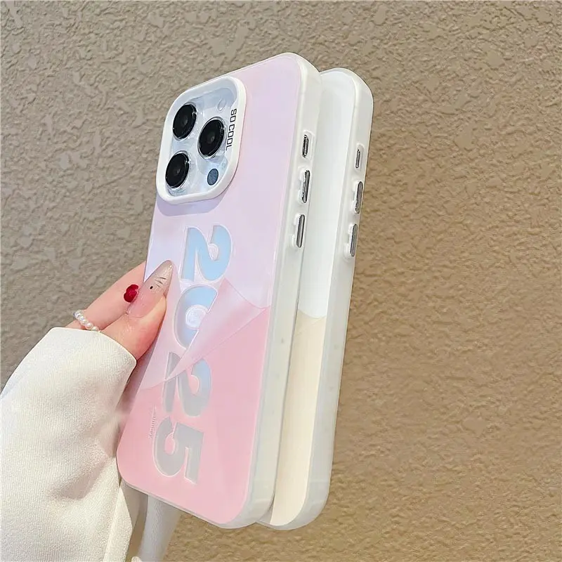 Ốp Cứng, Thích Hợp Cho IPHONE11 12 13pro 14 15plus 16promax, Mẫu Năm Mới 2025, Chống Sốc, Quà Tặng Năm Mới, Mẫu Mới 6