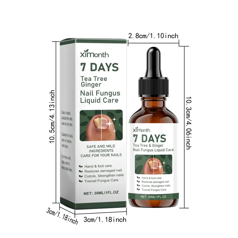 Ginger Nail Care Serum, 1 Box/2 Boxes Nail Strengthening Serum, Nail Care Product for Women & Men, Daily Nail Care Product for Daily Use 1