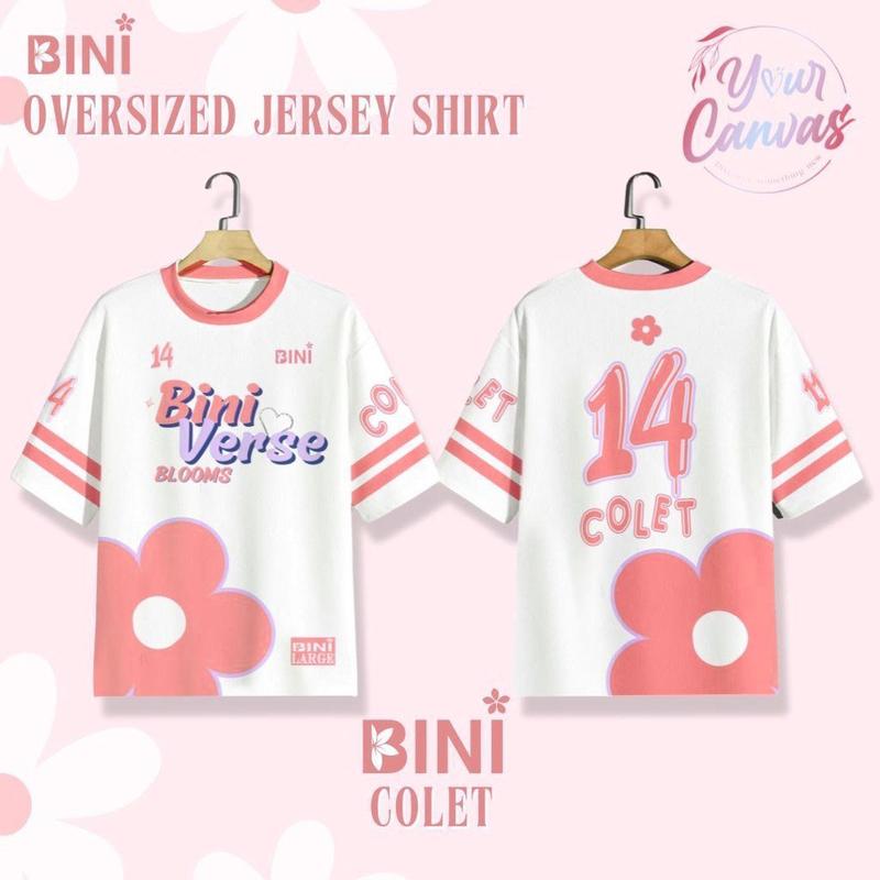 Product Introduction of [Preparation] Outdoor Sports Shirt BINI VERSE Jersey Unisex Summer Top Wide Size Sports Shirt New Design Full sublimation Print Short Sleeve Large 2
