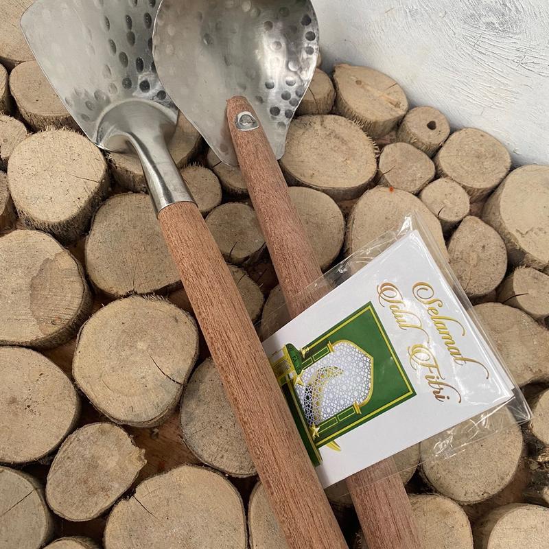 PAKET SENDOK SAYUR DAN SUTIL Kayu Stenlis Kayu Stenlis 2