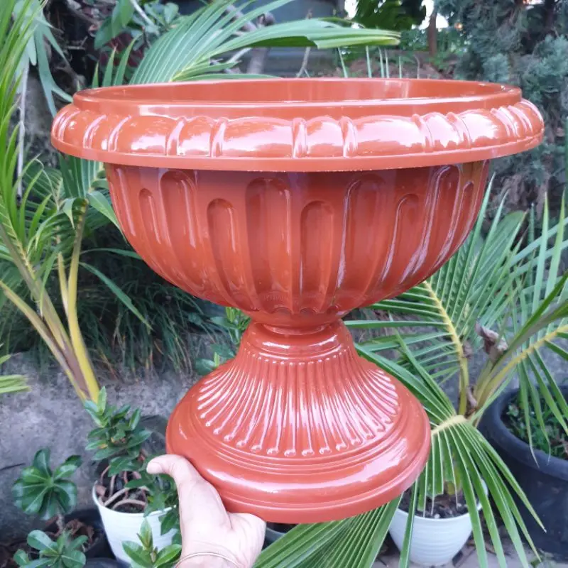 POT JUARA TINGGI atau PENDEK pot bunga shallom juara leher tinggi atau pendek tebal bagus 6
