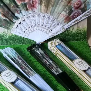 souvenir kipas spanyol renda 50pcs kemas box dan kain tile