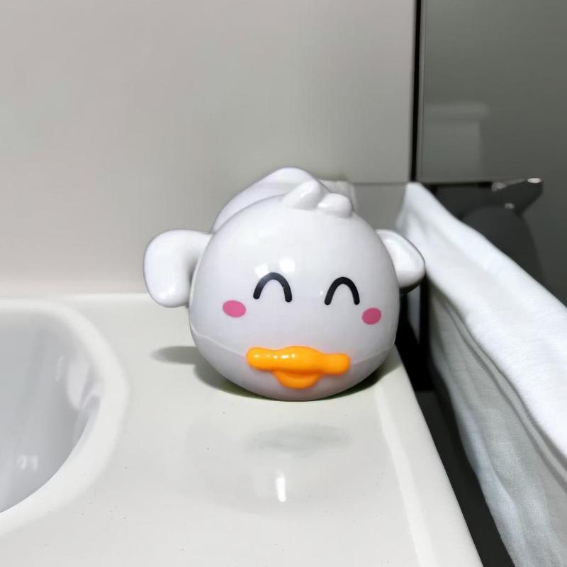 Floating Swimming Duck Bath Water Toy, 1 Count Cute Duck Design Wind Up Toy, Duck Swimming Pool Toy 5