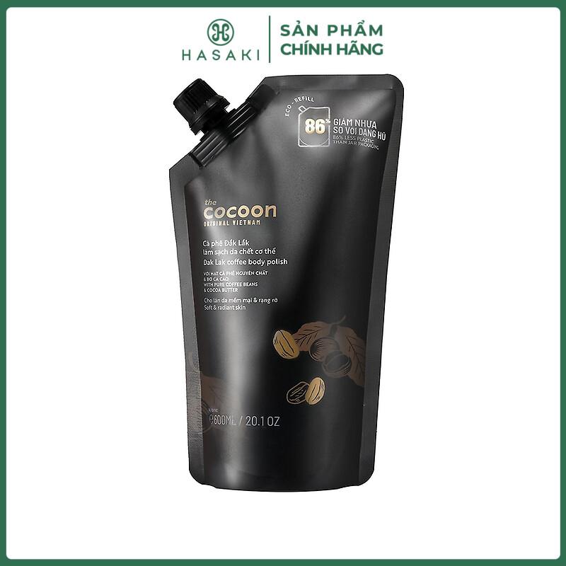 Túi Refill Tẩy Tế Bào Chết Toàn Thân Cocoon 600ml | HASAKI BEAUTY
