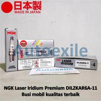 Gambar Busi Mobil NGK LASER IRIDIUM Premium DILZKAR6A-11 Platinum Juke Grand Livina Evalia Elgrand March - DILZKAR6A-11 dari Autoexile Kota Medan 3 Tokopedia