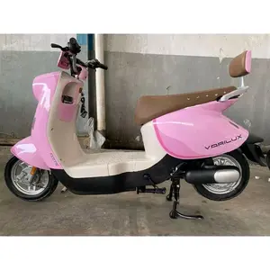 DISKON_ EXOTIC Sepeda Listrik VARILUX PRO NFC TERBARU 650 Watt Electric E-Bike Termurah Garansi Resmi dengan Desain Krem dan Cokelat - PINK