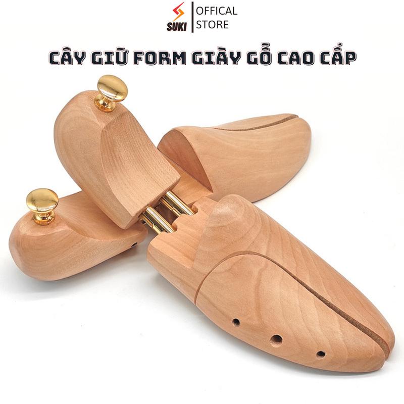 Cây giữ form giày gỗ shoe tree cao cấp bảo vệ giày