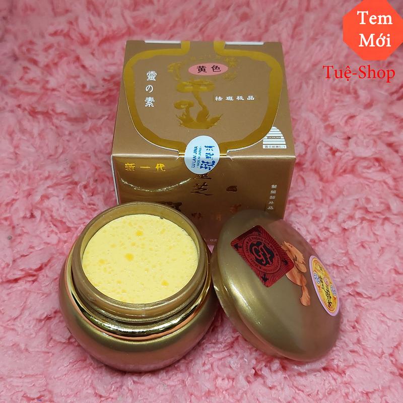  KEM SIÊU TRẮNG CHỐNG NHĂN NÁM TÀN NHANG LU LAN JINA 25G   TEM ĐỎ - Kem Sâm Linh Chi Tem Đỏ 