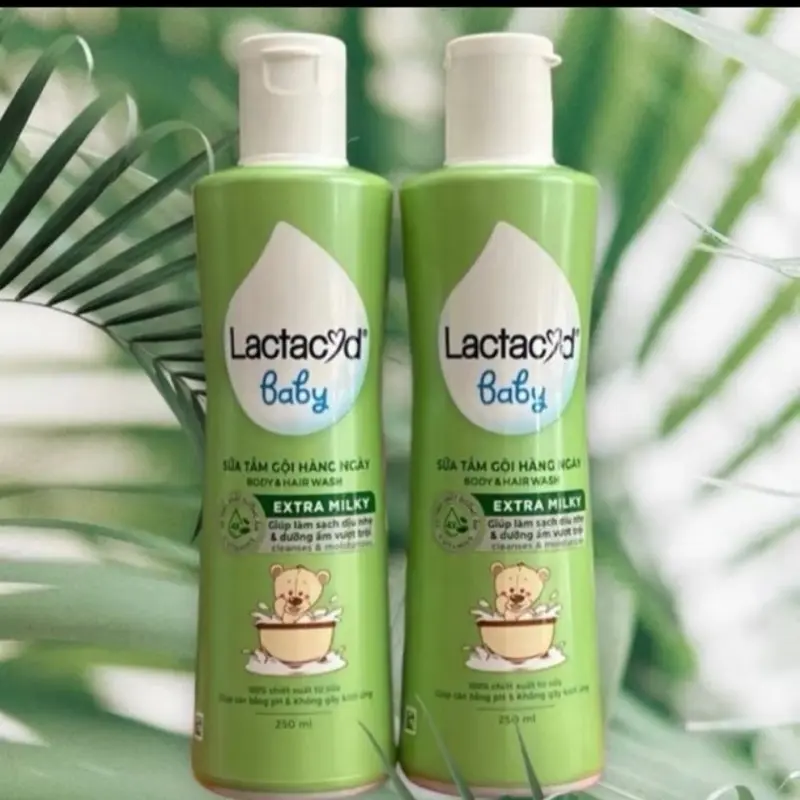 Sữa tắm lactacyd dùng tắm và gội toàn thân cho trẻ dung tích 250ml
