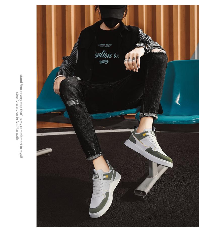 Product Introduction of Labor Protection Men's Shoes Summer 2025 New Waterproof Non-slip Leather Panel Shoes Men's Casual Sports Work White Trendy Shoes 10