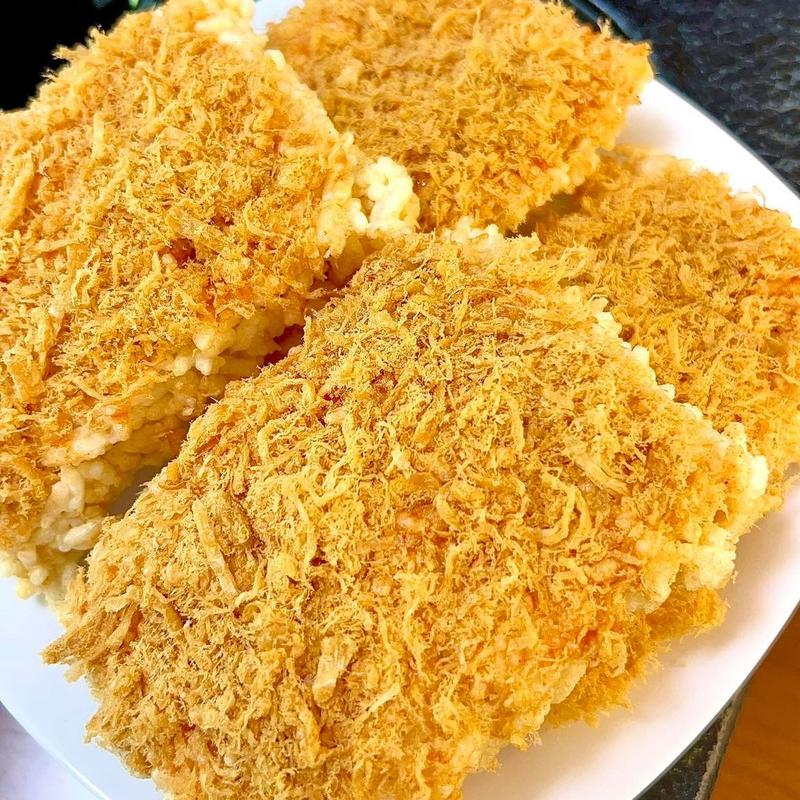Cơm cháy chà bông nấm chay Snack Food 0