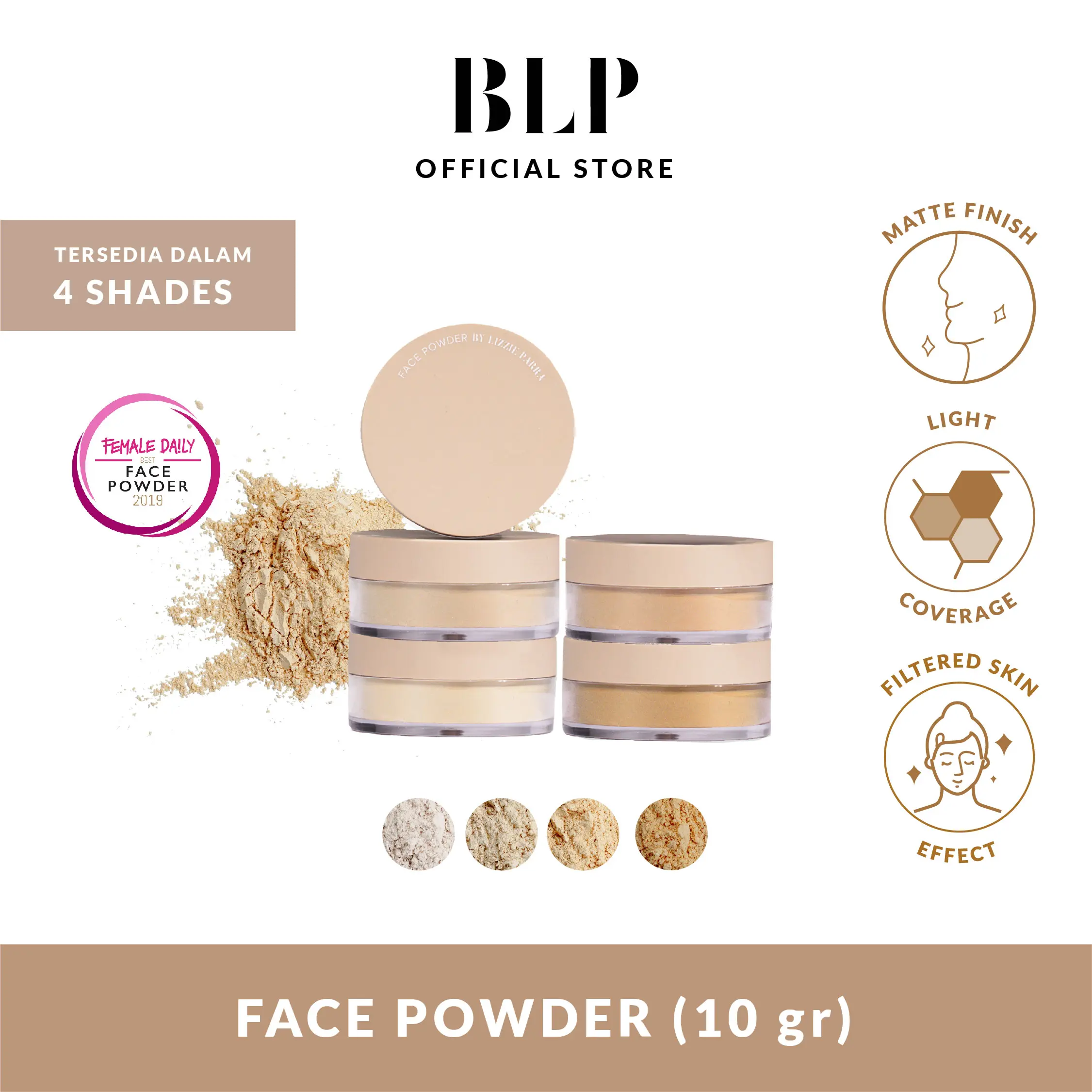 BLP - Face Powder - 10g - Loose Powder
